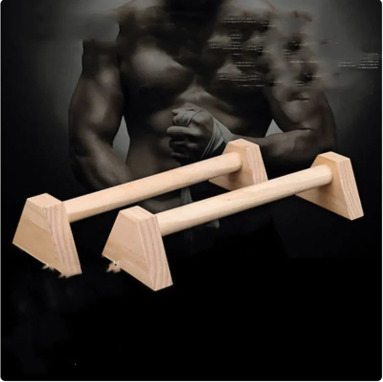 Push-Up Wooden Stand